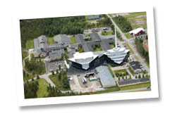 Flygbild över Acusticum